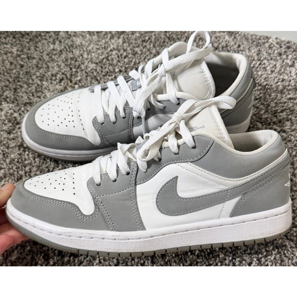 Nike Air Jordan 1 Low "wolf grey" women's size 8.5